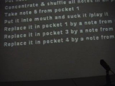 Performing Beckett's rules