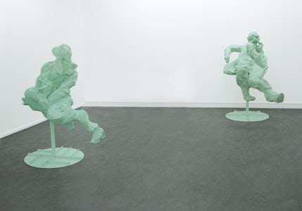 Untitled (Green Figure 2 and 3)