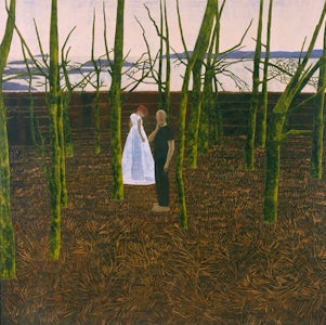 The Green Whisper, 2002, olie op doek, 190 x 190 cm