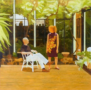 Conversation Piece, 2005, olie op doek, 200 x 160 cm
