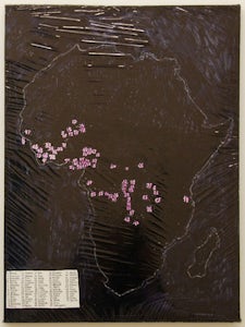 +/- Africa etnic map