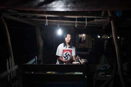 Swastika, Myanmar