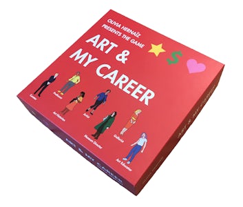 Art & My Career, Square box with board and accessories