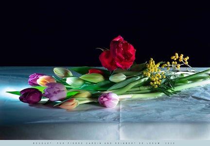 Bouquet for Pierre Cardin and Reinbert De Leeuw