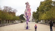 Stijn Ank - Phoenix 'Le Musée du Louvre et Paris + par Art Basel - Jardin des Tuileries 2022