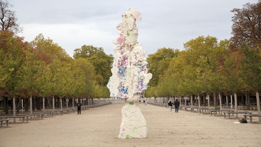 Stijn Ank - Phoenix 'Le Musée du Louvre et Paris + par Art Basel - Jardin des Tuileries 2022